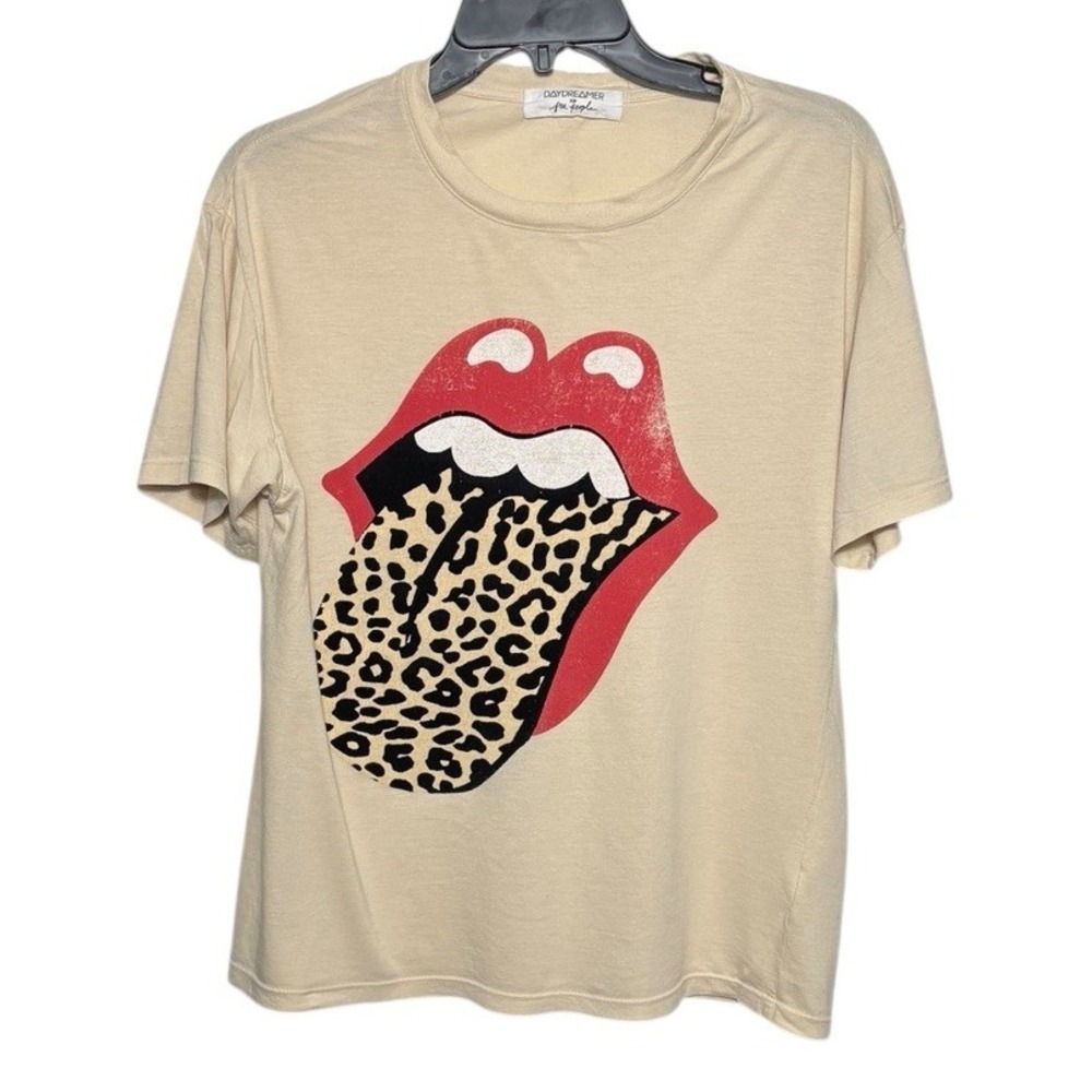 Daydreamer For Free People Rolling Stone Tongue‎ Tee Size XS